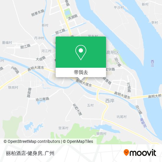 丽柏酒店-健身房地图