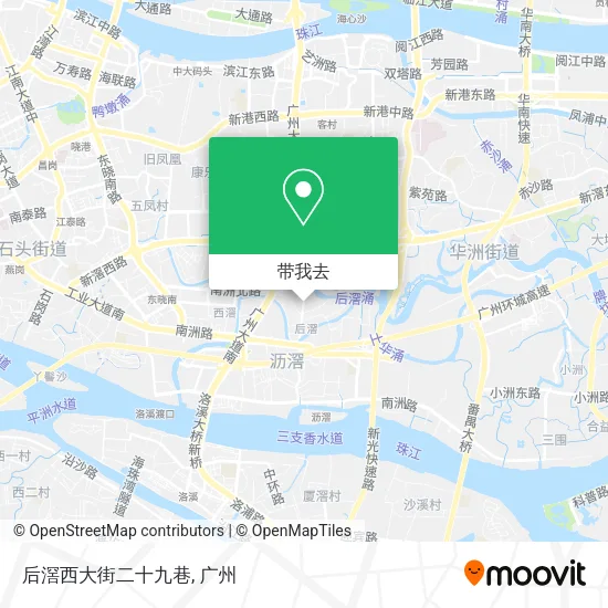 后滘西大街二十九巷地图