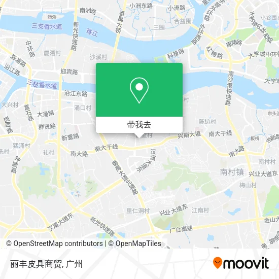 丽丰皮具商贸地图