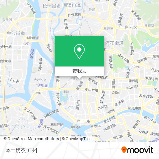 本土奶茶地图