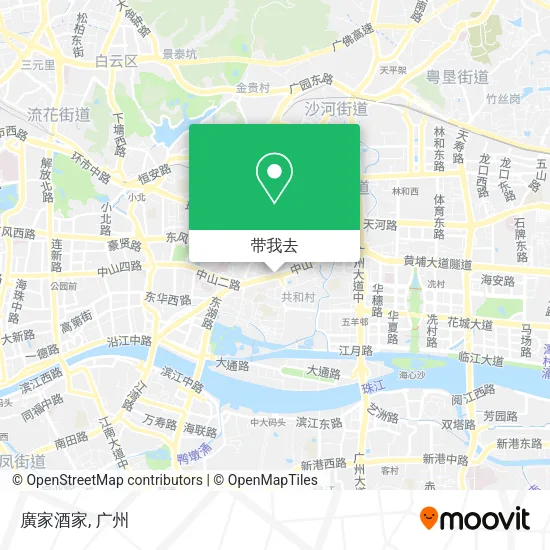 廣家酒家地图