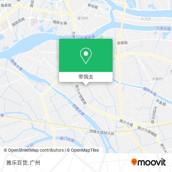 雅乐百货地图
