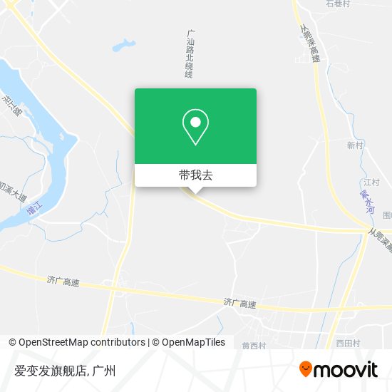 爱变发旗舰店地图