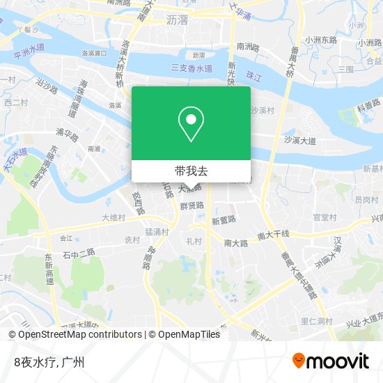8夜水疗地图