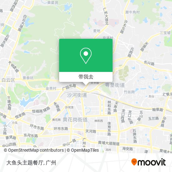 大鱼头主题餐厅地图