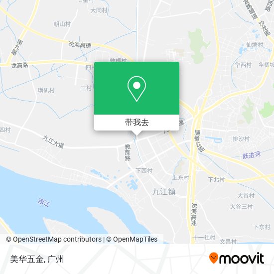 美华五金地图