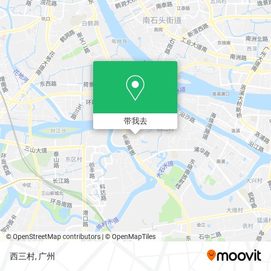 西三村地图