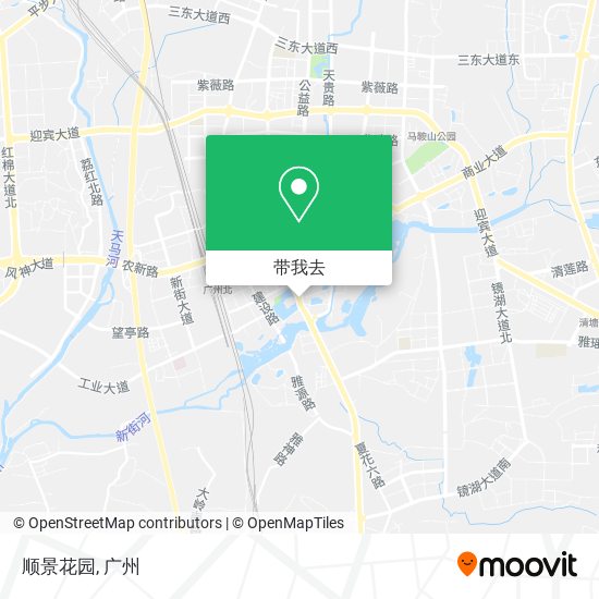 顺景花园地图