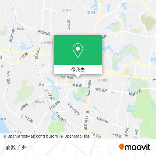 俊影地图