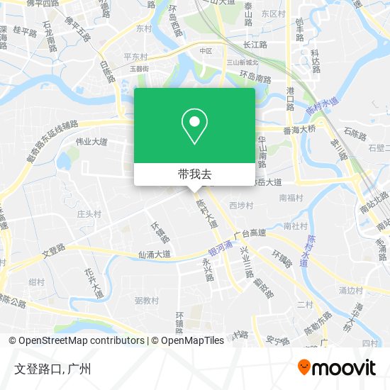 文登路口地图