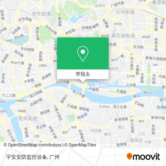 宇安安防监控设备地图