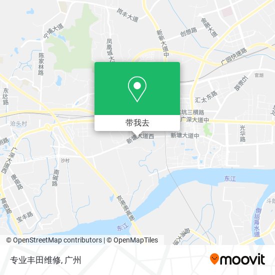 专业丰田维修地图
