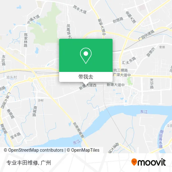 专业丰田维修地图