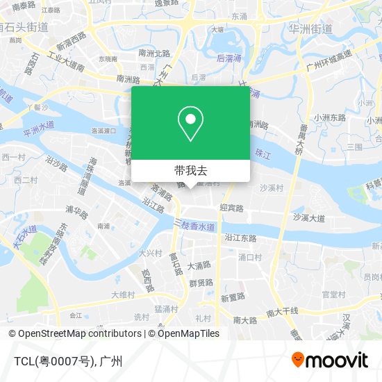 TCL(粤0007号)地图