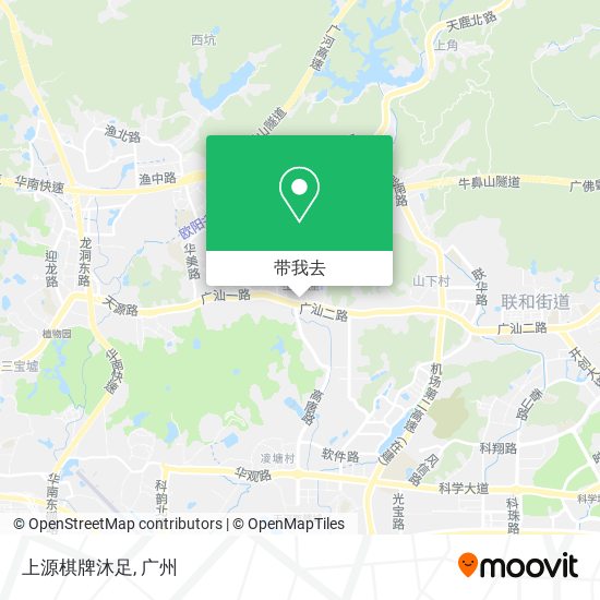 上源棋牌沐足地图