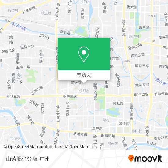 山紫肥仔分店地图