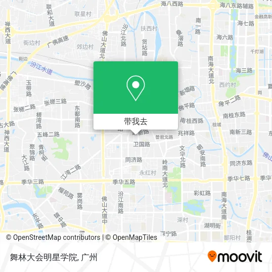 舞林大会明星学院地图