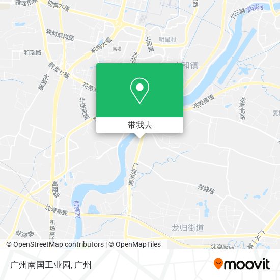 广州南国工业园地图