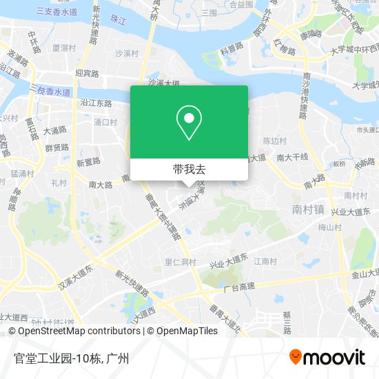 官堂工业园-10栋地图