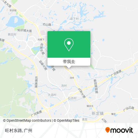 旺村东路地图