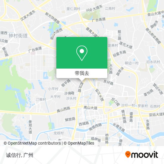 诚信行地图