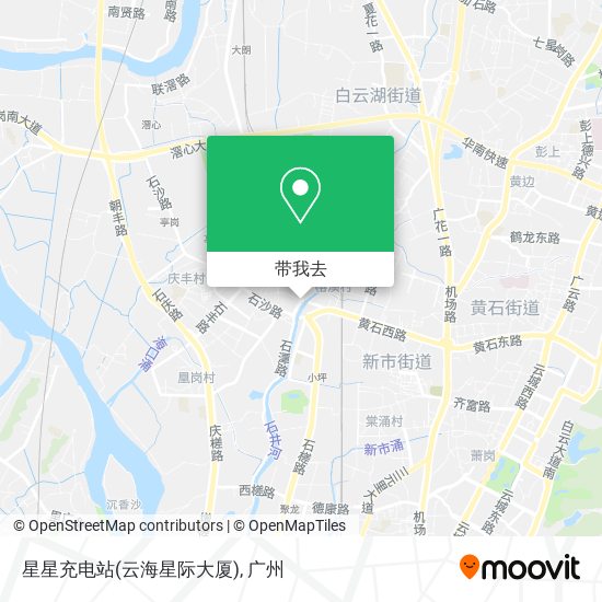 星星充电站(云海星际大厦)地图