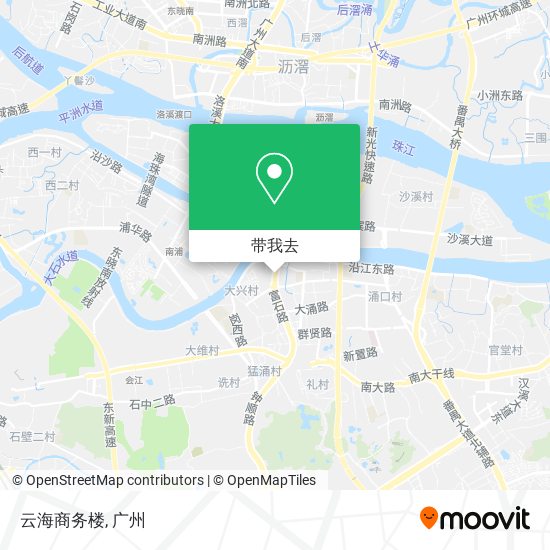 云海商务楼地图