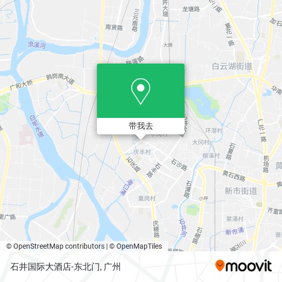 石井国际大酒店-东北门地图