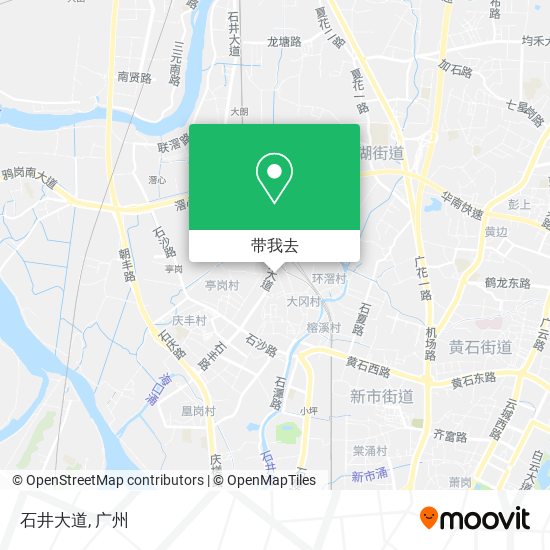 石井大道地图