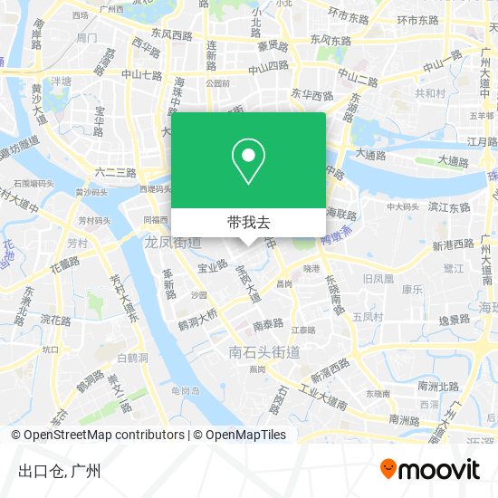 出口仓地图