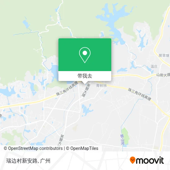 瑞边村新安路地图