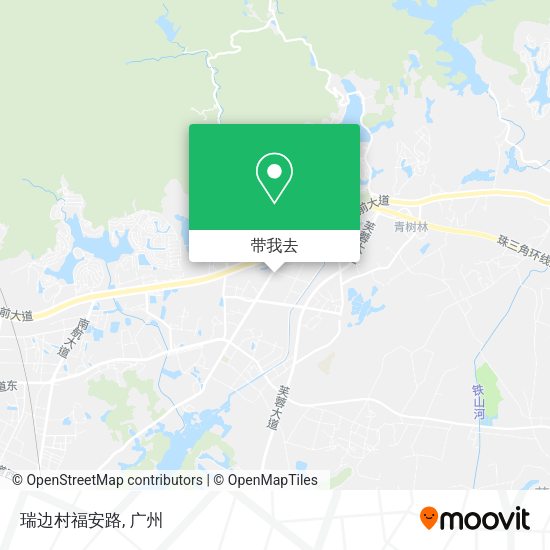 瑞边村福安路地图