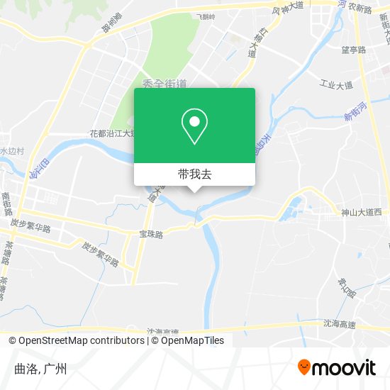 曲洛地图