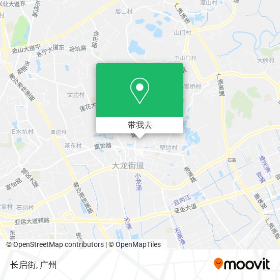 长启街地图