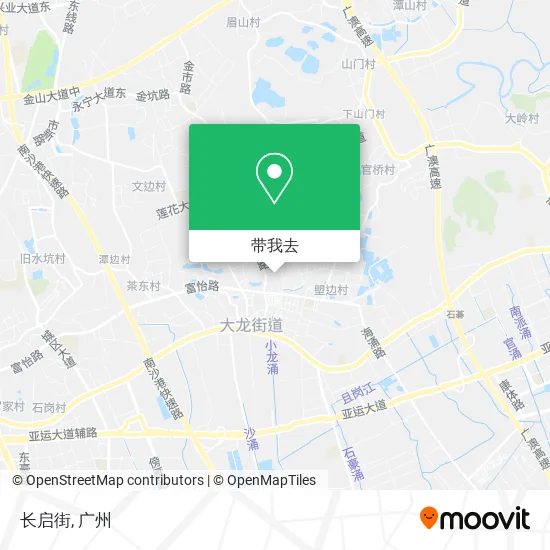 长启街地图