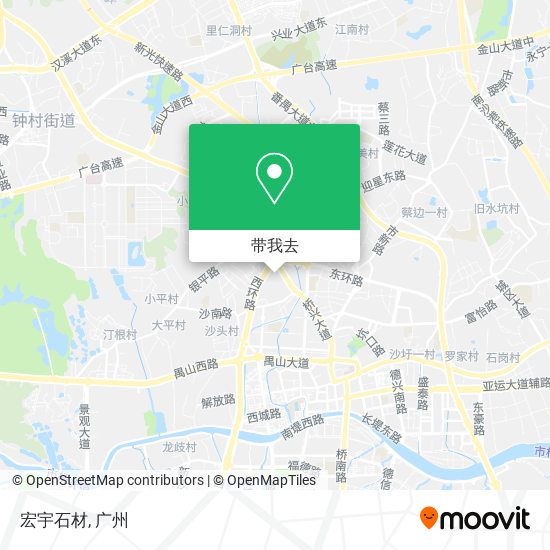 宏宇石材地图