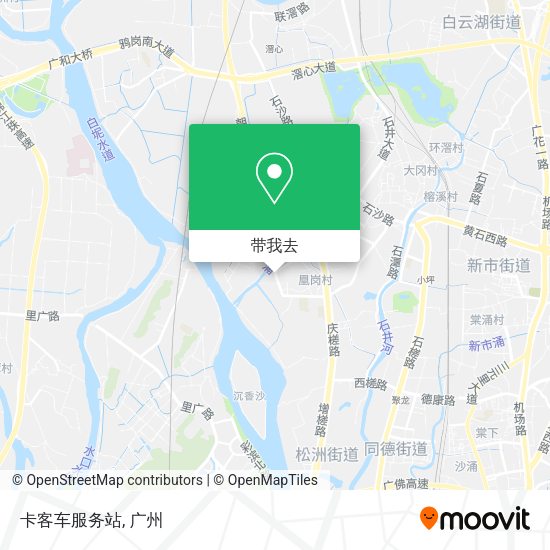 卡客车服务站地图