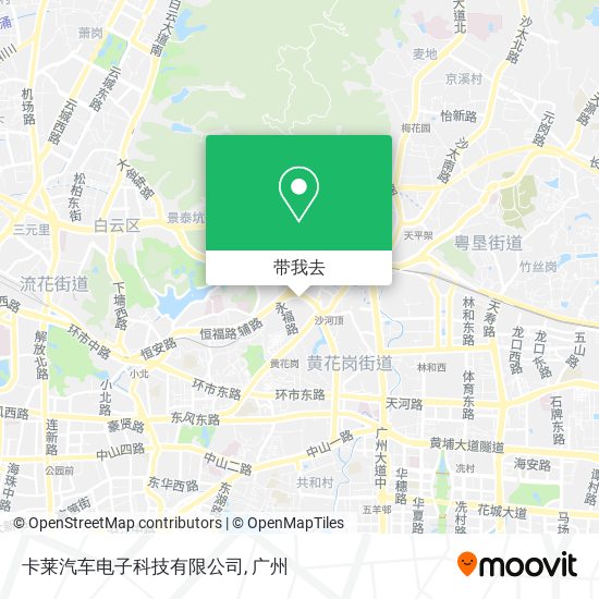 卡莱汽车电子科技有限公司地图