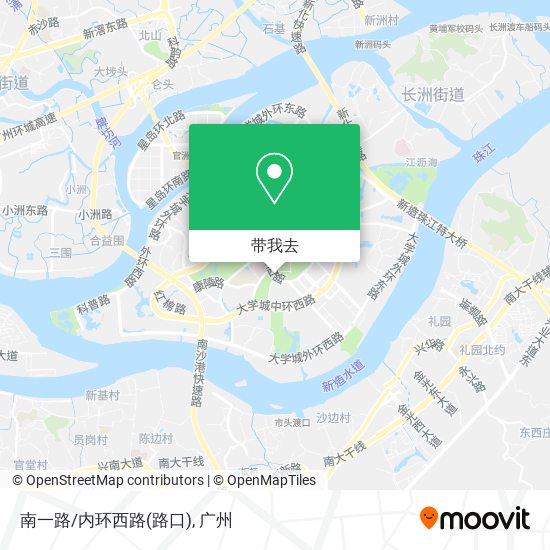 南一路/内环西路(路口)地图