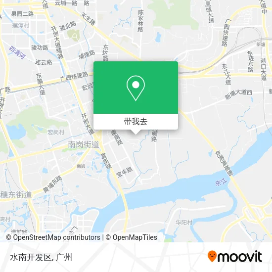 水南开发区地图