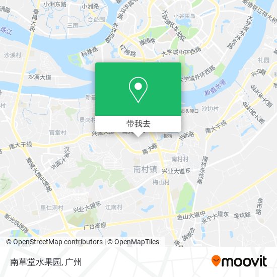 南草堂水果园地图