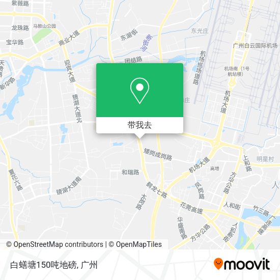 白蟮塘150吨地磅地图