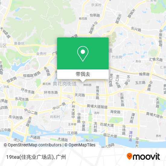 19tea(佳兆业广场店)地图