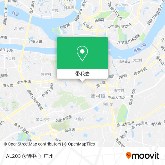 AL203仓储中心地图