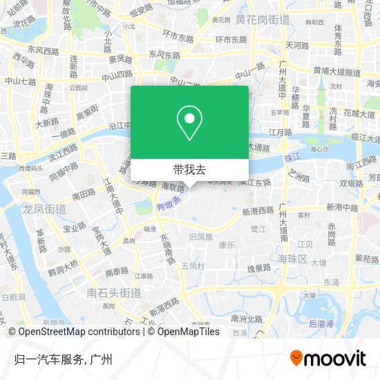 归一汽车服务地图