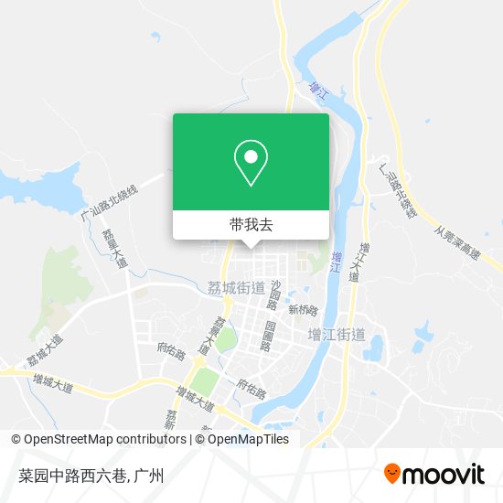 菜园中路西六巷地图