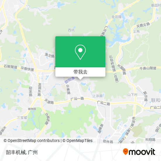 韶丰机械地图