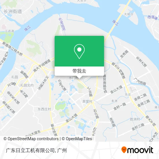 广东日立工机有限公司地图