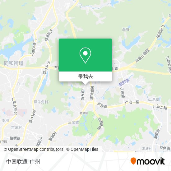 中国联通地图