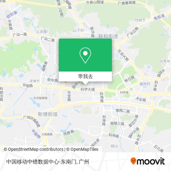 中国移动中镨数据中心-东南门地图